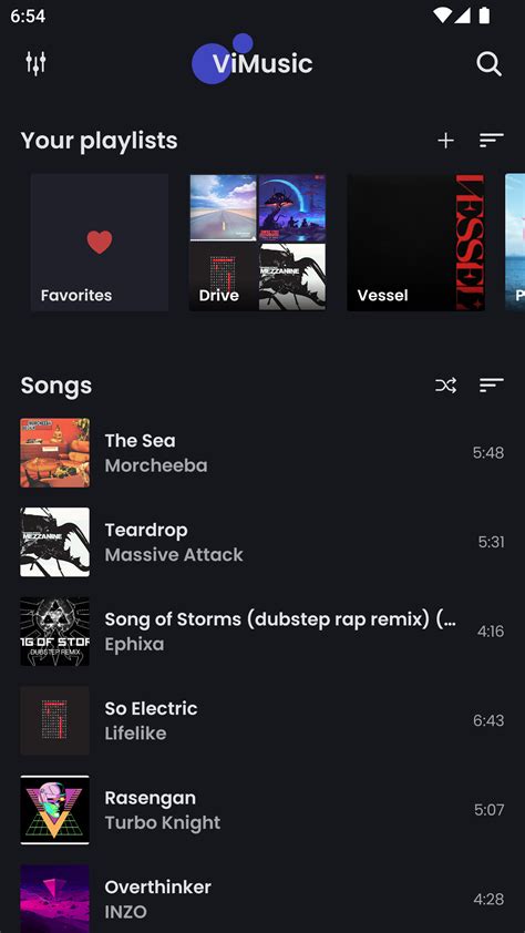 ViMusic for Android .